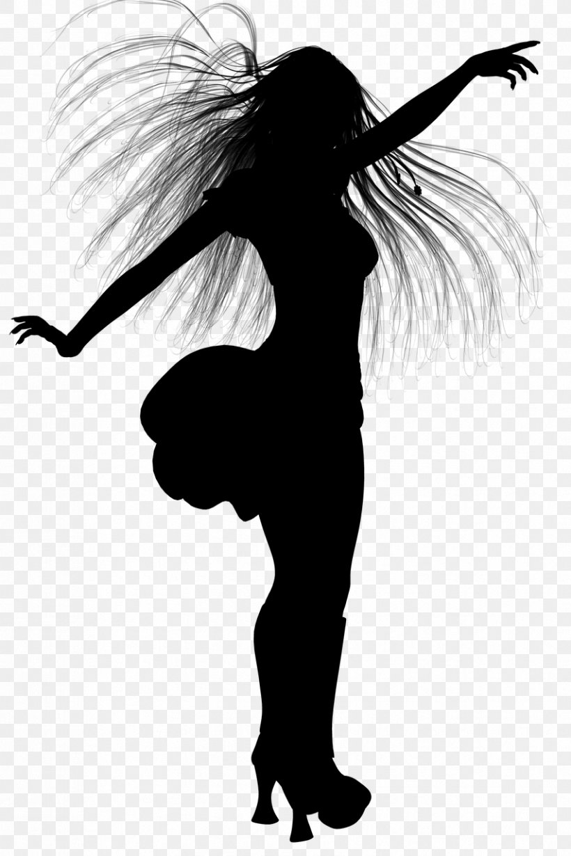 Silhouette Hair Photography, PNG, 853x1280px, Silhouette, Arm, Art, Black And White, Dancer Download Free