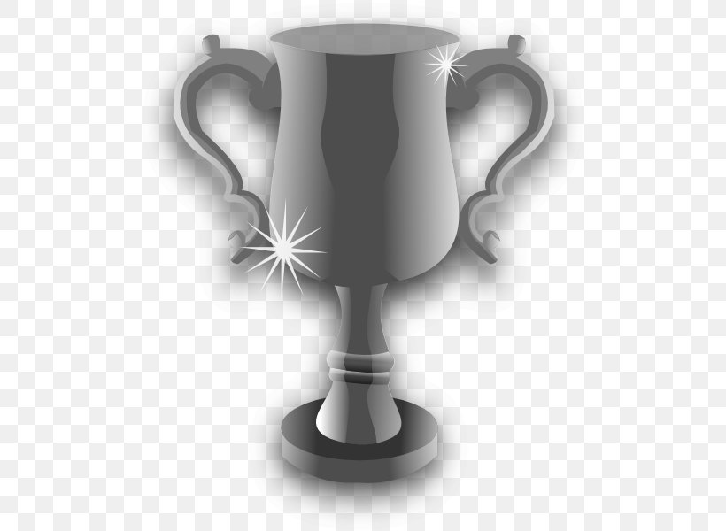 Trophy Silver Medal Award Clip Art, PNG, 504x600px, Trophy, Award, Black And White, Cup, Drinkware Download Free