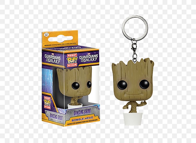 Baby Groot Funko Key Chains Star-Lord, PNG, 600x600px, Groot, Action Toy Figures, Baby Groot, Bobblehead, Dance Download Free