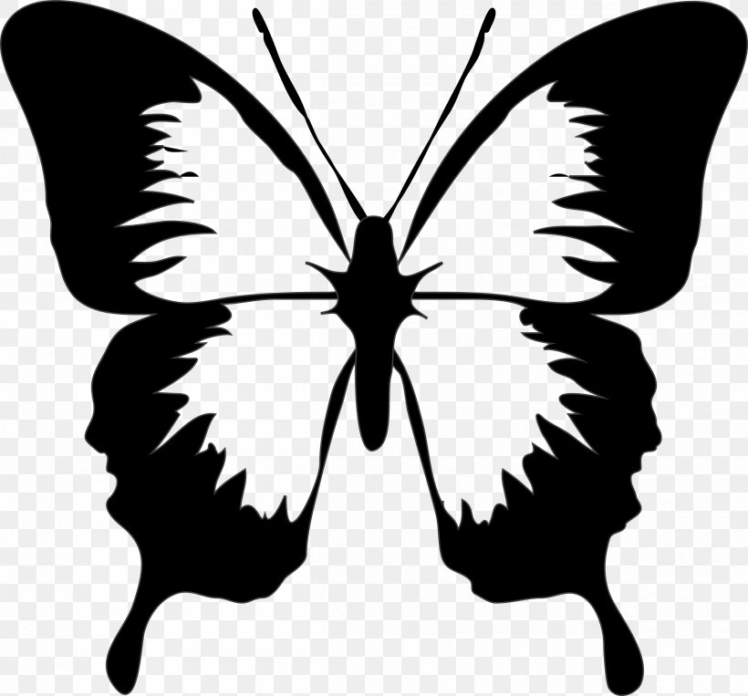 Butterfly Drawing Clip Art, PNG, 2400x2236px, Butterfly, Art, Arthropod, Black And White, Brush Footed Butterfly Download Free