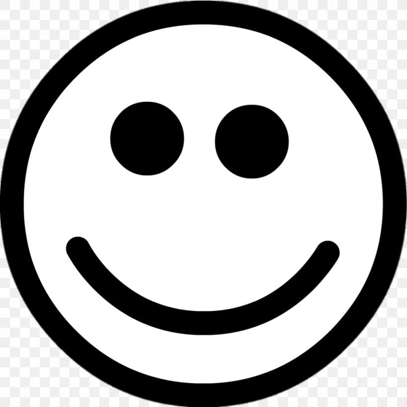 Smiley Clip Art Emoticon, PNG, 1024x1024px, Smiley, Black And White, Emoticon, Emotion, Face Download Free