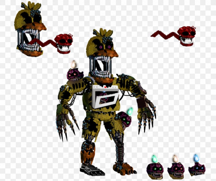 Five Nights At Freddy's: The Twisted Ones Freddy Fazbear's Pizzeria Simulator Five Nights At Freddy's 4 Five Nights At Freddy's 2, PNG, 976x819px, Five Nights At Freddy S, Action Figure, Action Toy Figures, Animatronics, Drawing Download Free