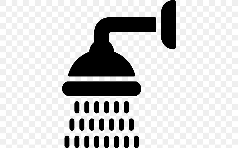 Shower Hotel Bathroom Toilet, PNG, 512x512px, Shower, Bathroom, Black, Black And White, Brand Download Free