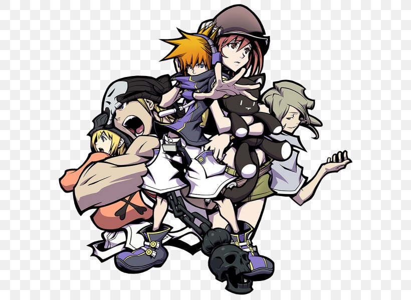 The World Ends With You Nintendo Switch Video Game Nintendo DS, PNG, 1230x900px, Watercolor, Cartoon, Flower, Frame, Heart Download Free