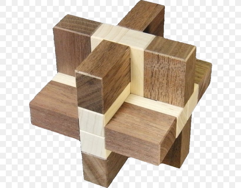 Puzzle Brain Teaser Brainstring Lumber Wood, PNG, 640x640px, Puzzle, Boron, Brain Teaser, Donuts, Furniture Download Free