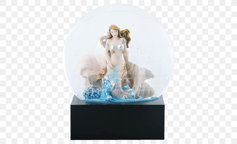 Snow Globes Mermaid Atargatis Legendary Creature, PNG, 500x500px, Globe, Angel, Atargatis, Collectable, Fairy Download Free