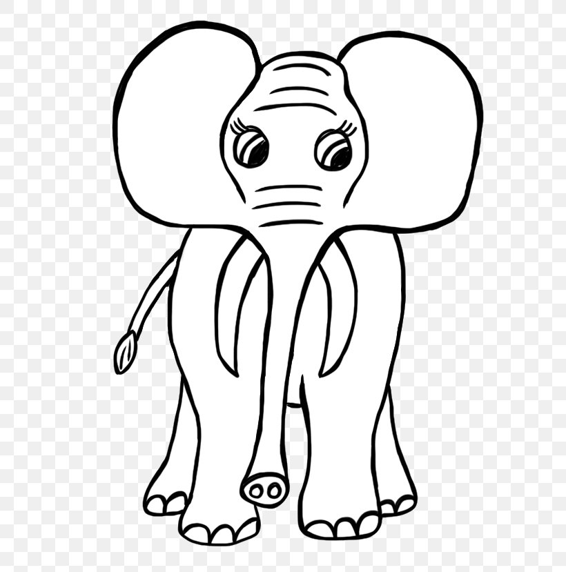 African Elephant Indian Elephant Lion Drawing Clip Art, PNG, 663x829px, Watercolor, Cartoon, Flower, Frame, Heart Download Free