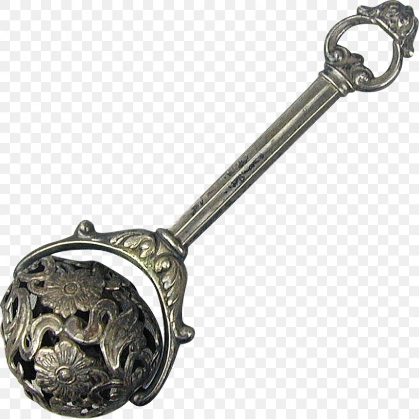 Silver Baby Rattle Infant Toy, PNG, 845x845px, Silver, Antique, Baby Rattle, Bell, Body Jewelry Download Free
