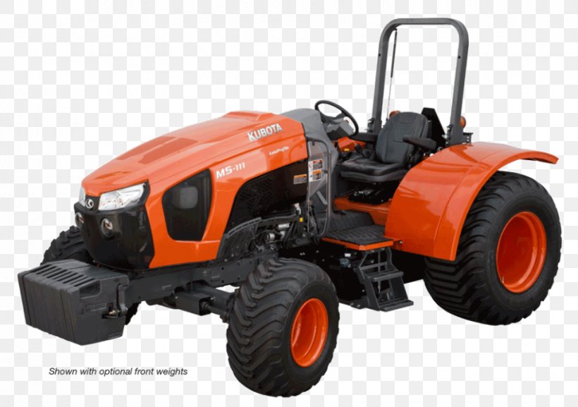 Tractor Kubota Corporation Agriculture Heavy Machinery Loader, PNG, 852x600px, Tractor, Agricultural Machinery, Agriculture, Architectural Engineering, Automotive Tire Download Free