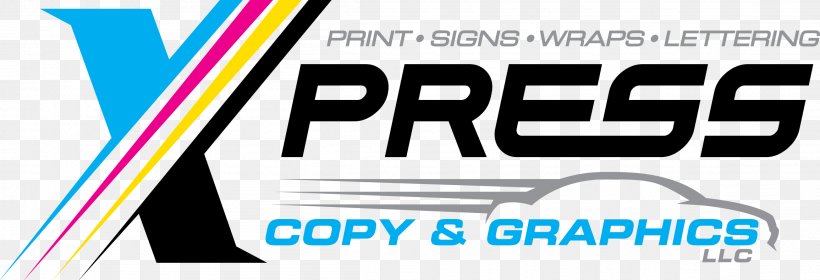 Xpress Copy & Graphics Logo Vinyl Banners Mockup, PNG, 2311x790px, Logo, Area, Banner, Brand, Graphic Designer Download Free
