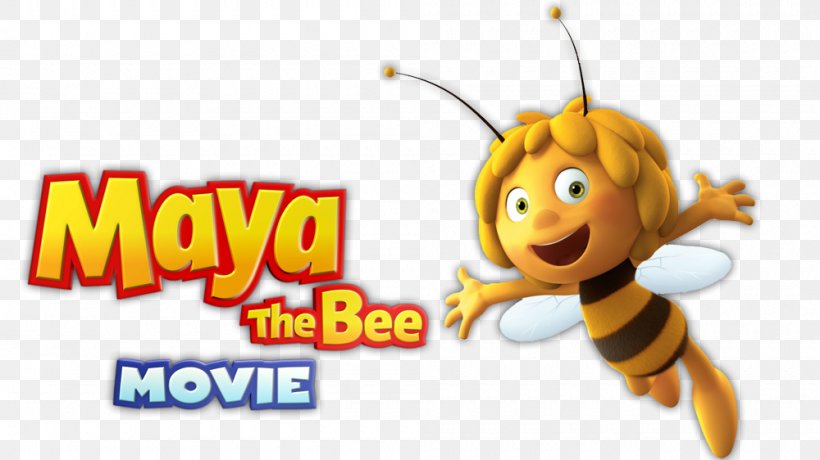 Honey Bee Maya The Bee Film Cartoon, PNG, 1000x562px, 2014, Honey Bee, Bee, Bee Movie, Bluray Disc Download Free