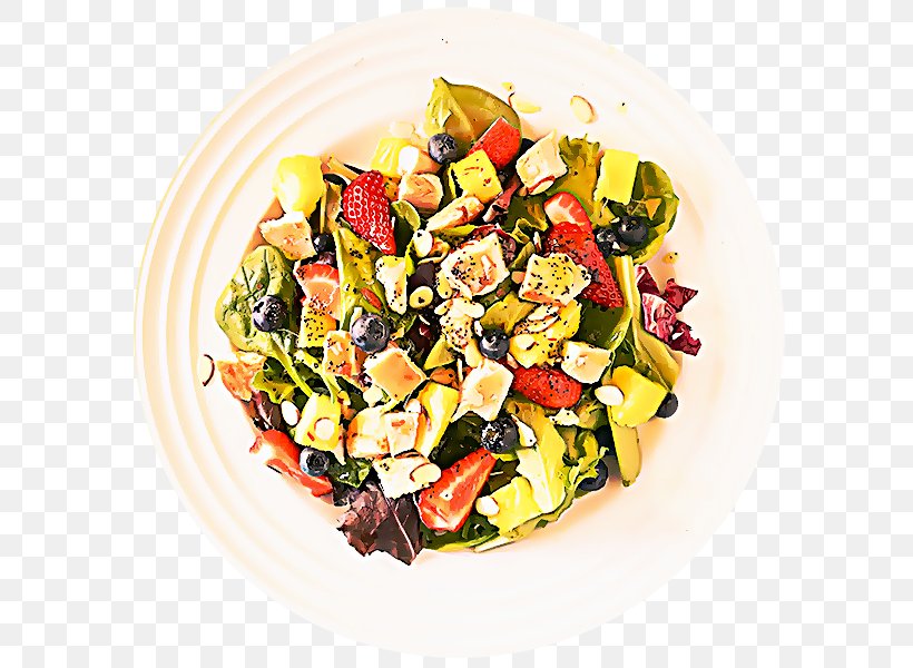 Salad, PNG, 600x600px, Caesar Salad, Blueberry, Chicken, Chicken Salad, Cuisine Download Free