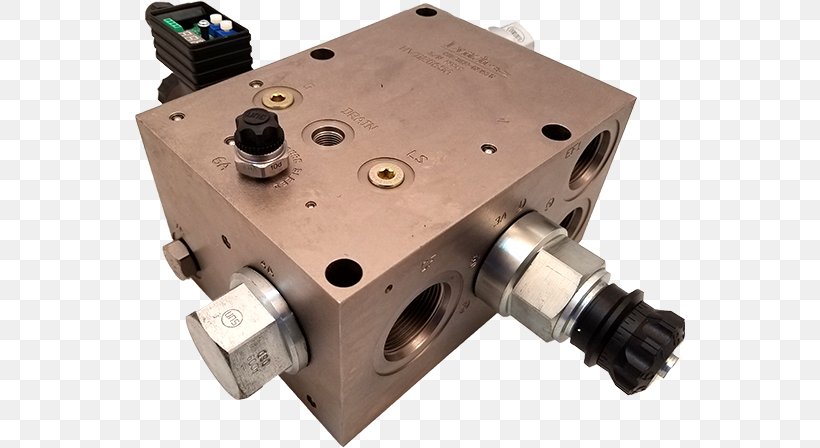 Solenoid Valve Hydraulics Industry Pneumatics, PNG, 600x448px, Solenoid Valve, Auto Part, Cylinder, Directional Control Valve, Distribution Download Free