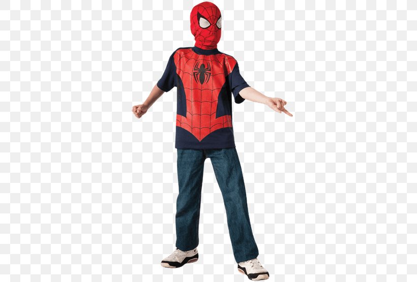 Spider-Man's Powers And Equipment T-shirt Venom Costume, PNG, 555x555px, Spiderman, Amazing Spiderman 2, Boy, Child, Clothing Download Free