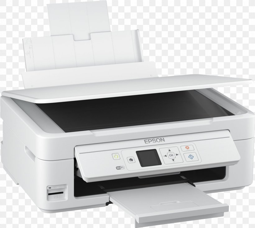 Multi-function Printer Inkjet Printing Epson Expression Home XP-345 Image Scanner, PNG, 1200x1074px, Multifunction Printer, Continuous Ink System, Dyesublimation Printer, Electronic Device, Epson Download Free