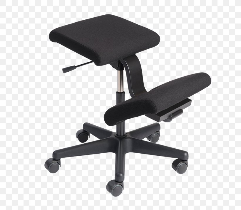 Kneeling Chair Varier Furniture AS Office & Desk Chairs Table, PNG, 715x715px, Kneeling Chair, Armrest, Caster, Chair, Comfort Download Free