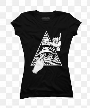 T-shirt - Printed T-shirt Sequin Hoodie PNG