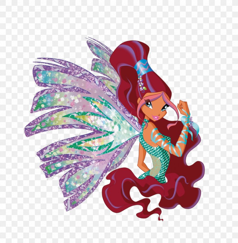 Aisha Bloom Stella Sirenix Winx Club, PNG, 885x903px, Aisha, Animated Film, Bloom, Butterflix, Character Download Free