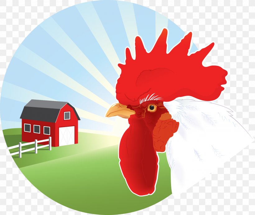 Farm Illustration, PNG, 1877x1585px, Farm, Barn, Beak, Bird, Chicken Download Free