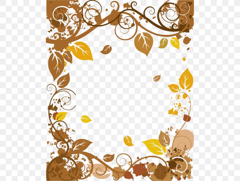 Picture Frame, PNG, 507x617px, Autumn, Clip Art, Flora, Floral Design, Flower Download Free