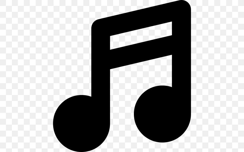 Music Eighth Note Png 512x512px Music Blackandwhite Eighth
