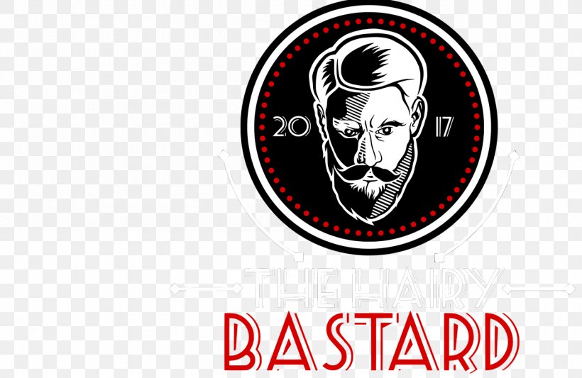 The Hairy Bastard Logo Barber Brand, PNG, 1283x834px, Logo, Barber, Beard, Beard Oil, Brand Download Free