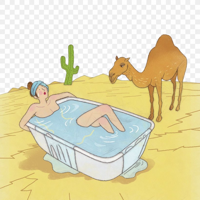 Dromedary Illustration, PNG, 1024x1024px, Dromedary, Arabian Camel, Art, Bag, Camel Download Free