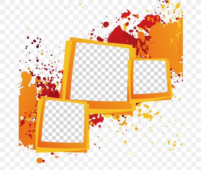 Ink, PNG, 672x693px, Ink, Area, Box, Orange, Point Download Free