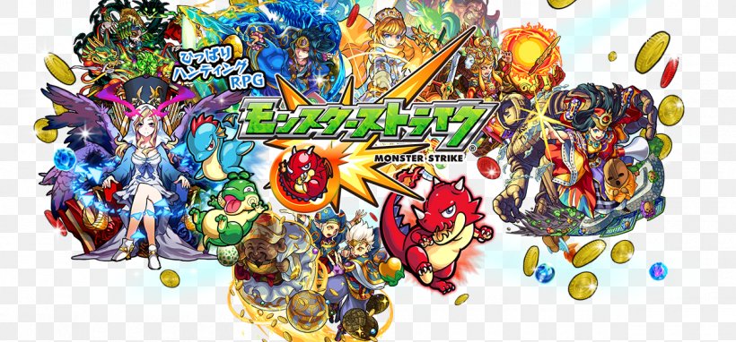 Monster Strike Mixi Android Gomora, PNG, 1200x560px, Monster Strike, Alien Baltan, Android, Art, Carnival Download Free