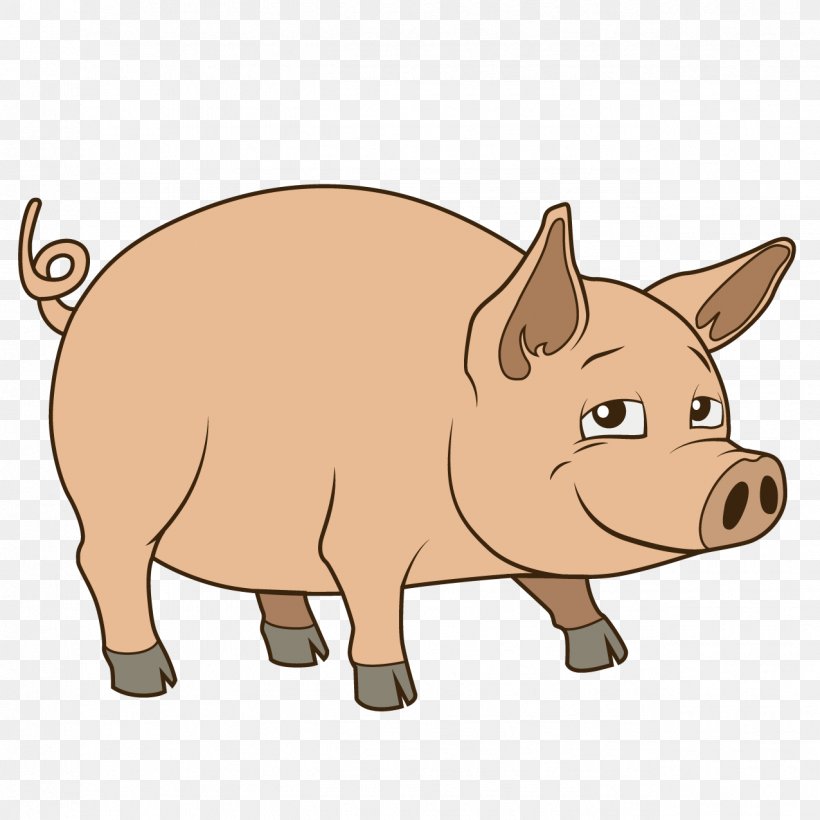 Pig Drawing Royalty-free Illustration, PNG, 1276x1276px, Pig, Cartoon, Cattle Like Mammal, Child, Connect The Dots Download Free