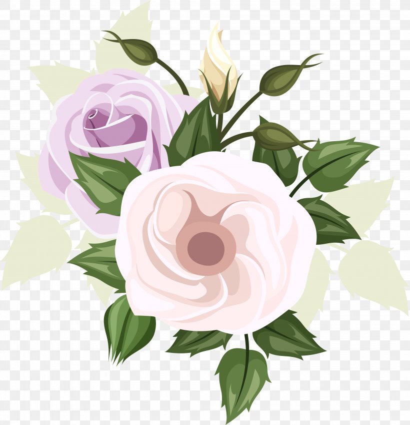 Vector Graphics Illustration Sticker Rose, PNG, 4085x4231px, Sticker, Cut Flowers, Drawing, Floral Design, Floristry Download Free