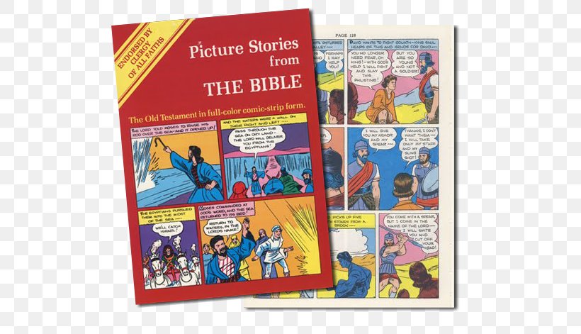 Comics Picture Stories From The Bible: The Old Testament In Full-Color Comic-Strip Form The Comic Book Bible, PNG, 641x471px, Comics, Advertising, Bible, Book, Book Review Download Free