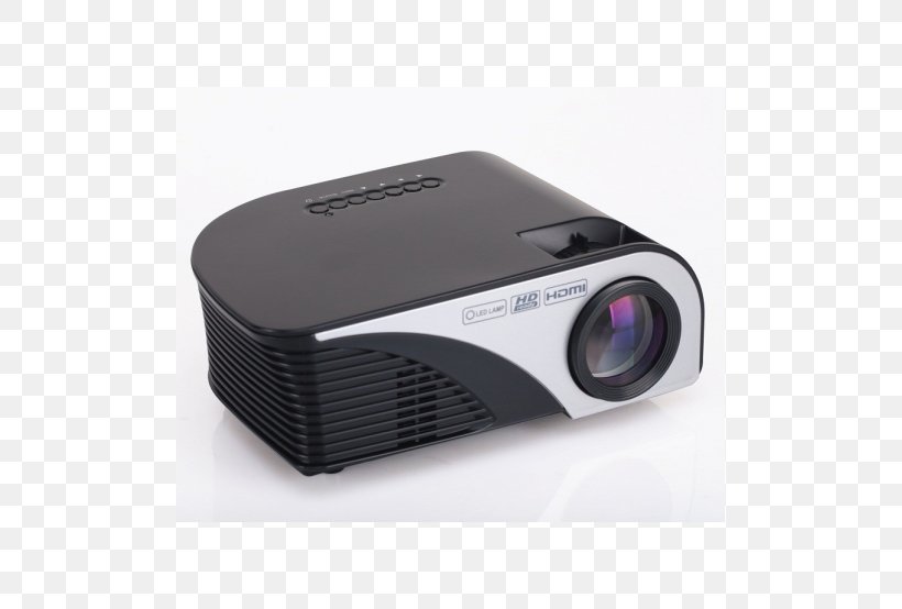 Multimedia Projectors LCD Projector HDMI Handheld Projector Home Theater Systems, PNG, 500x554px, Multimedia Projectors, Brightness, Display Resolution, Electronic Device, Handheld Projector Download Free