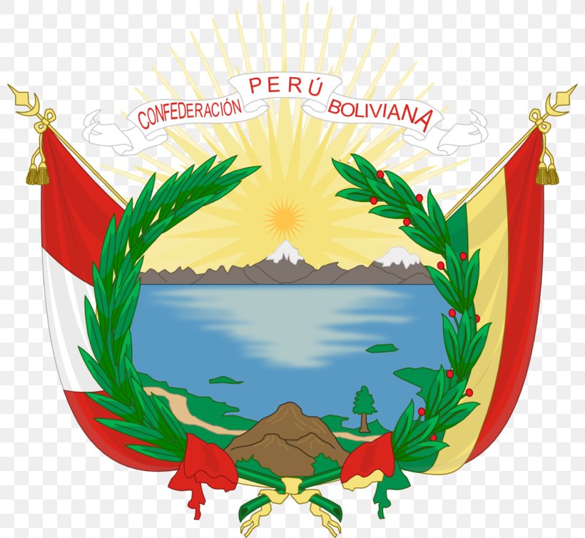 Peru–Bolivian Confederation War Of The Confederation Republic Of South Peru, PNG, 800x754px, Bolivia, Christmas, Christmas Decoration, Christmas Ornament, Christmas Tree Download Free