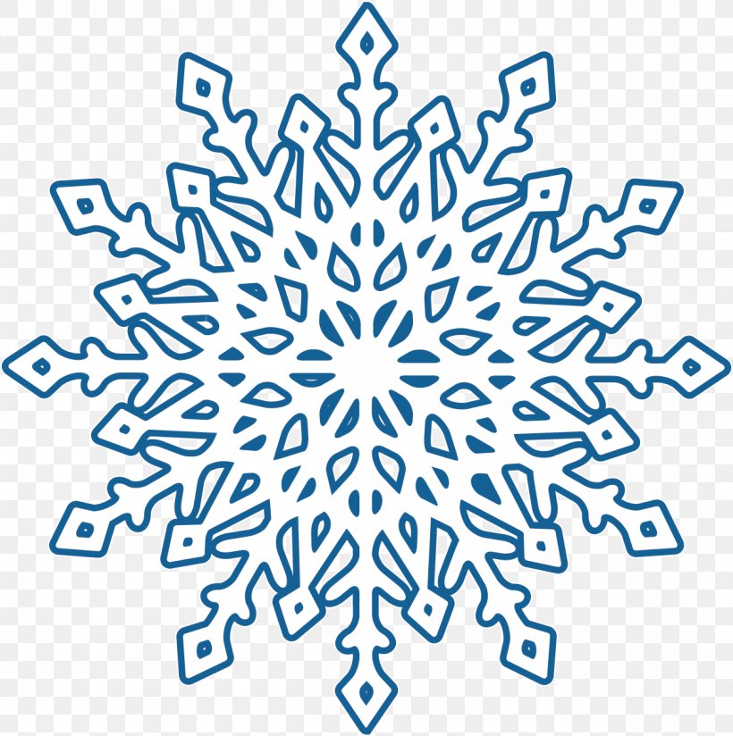 Snowflake Winter, PNG, 1205x1211px, Snowflake, Area, Black And White, Blue, Line Art Download Free