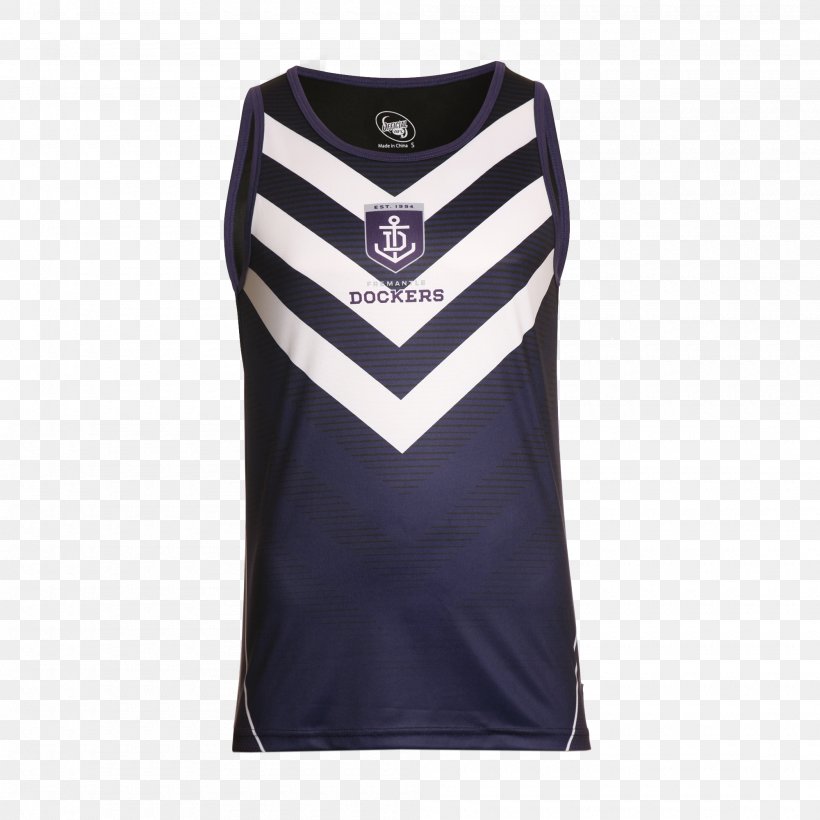 T-shirt Gilets Sleeveless Shirt, PNG, 2000x2000px, Tshirt, Active Shirt, Active Tank, Australian Football League, Black Download Free