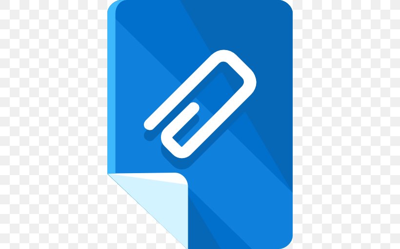 Email Attachment, PNG, 512x512px, Email Attachment, Blue, Brand, Computer Icon, Document File Format Download Free
