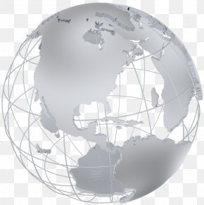 Globe - Globe World Metal Map PNG