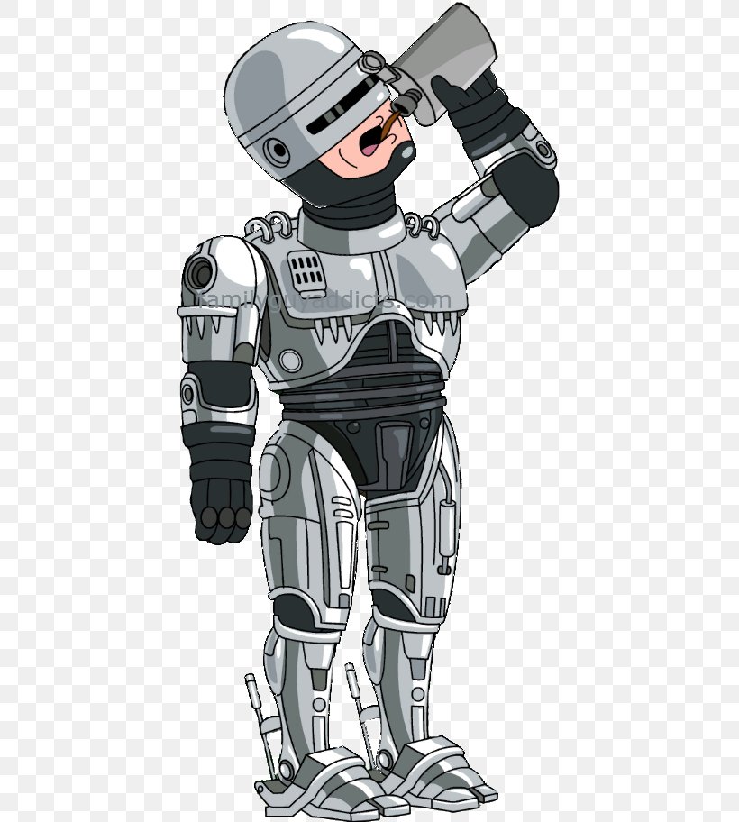 RoboCop Robot Family Guy: The Quest For Stuff Kool-Aid Man YouTube, PNG, 441x912px, Robocop, Arm, Armour, Cartoon, Character Download Free