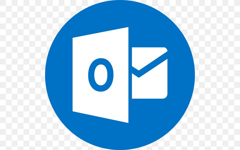 Outlook.com Microsoft Outlook Email Personal Storage Table, PNG, 512x512px, Outlookcom, Area, Blue, Brand, Customer Service Download Free