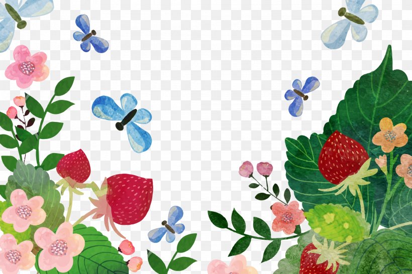 Watercolor Painting Adobe Illustrator Download Splash, PNG, 2121x1414px, Watercolor Painting, Color, Flora, Floral Design, Flower Download Free