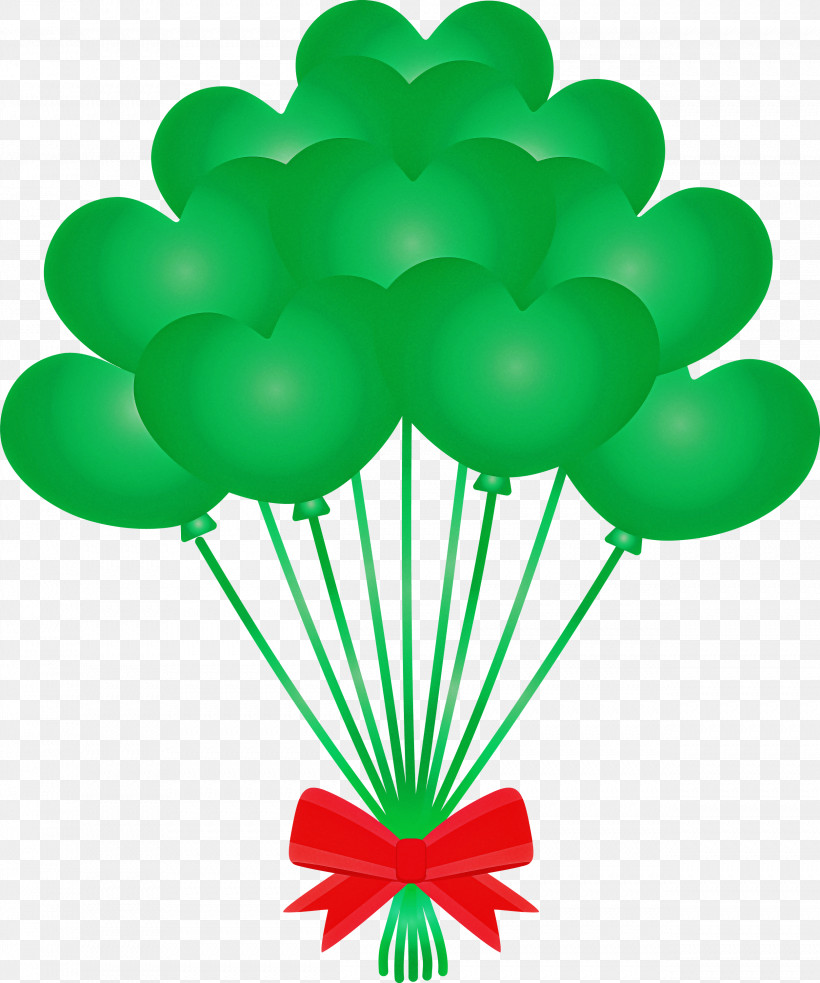 Balloon, PNG, 2501x3000px, Balloon, Green, Plant, Symbol Download Free