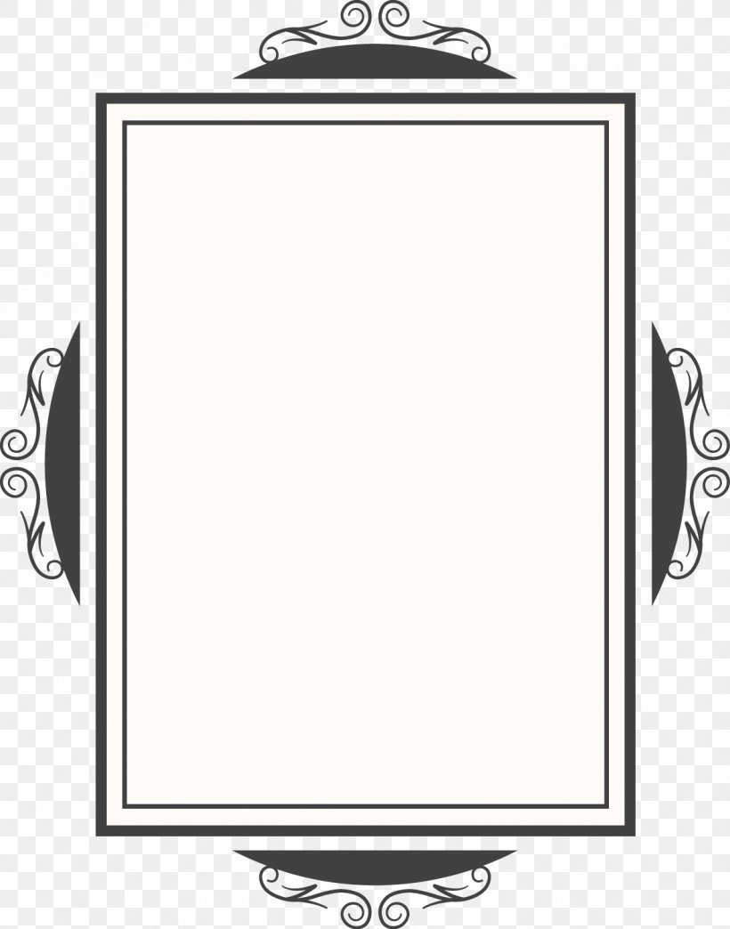 Black And White Mirror, PNG, 1182x1506px, Black And White, Area, Black, Drawing, Framing Download Free