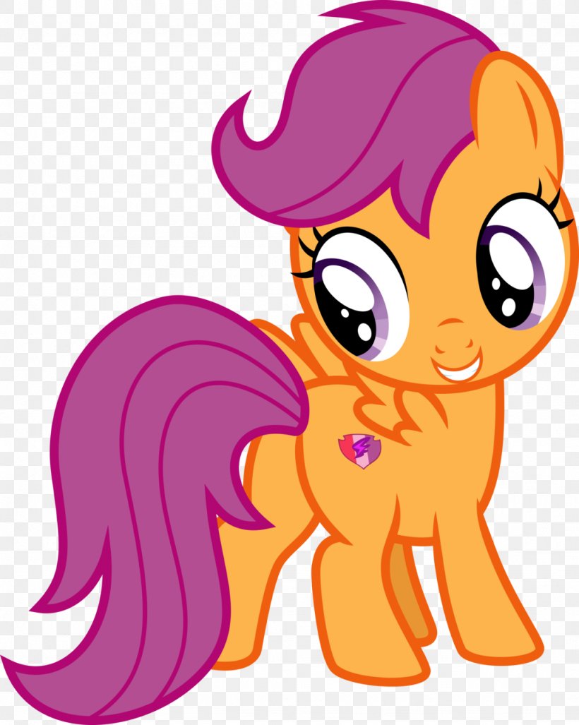 Scootaloo Rainbow Dash Pony Apple Bloom Applejack, PNG, 1024x1283px, Watercolor, Cartoon, Flower, Frame, Heart Download Free
