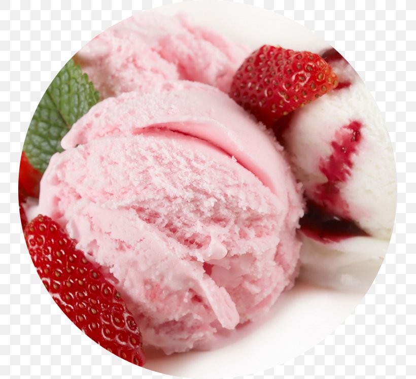 Strawberry Ice Cream Milk, PNG, 747x747px, Ice Cream, Berry, Cream, Dairy Product, Dessert Download Free