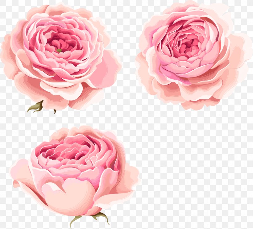Hand-painted Beautiful Pink Peony Flowers, PNG, 1254x1136px, Beach Rose, Artificial Flower, Cut Flowers, Floral Design, Floribunda Download Free