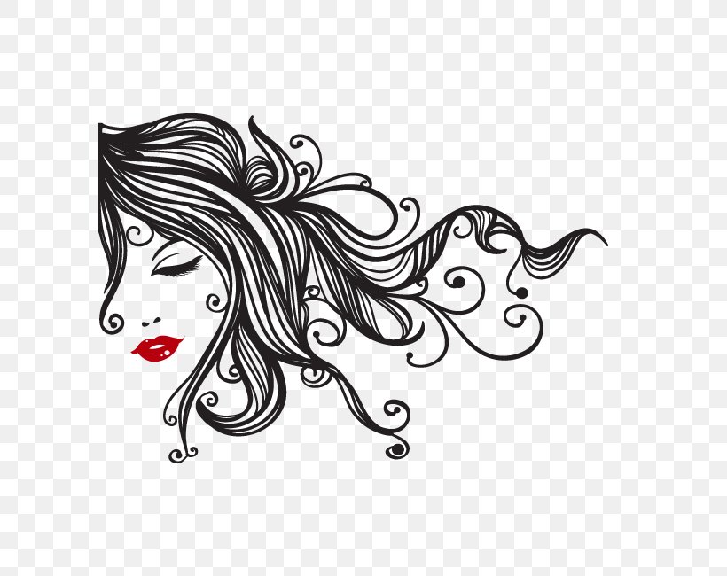 Wall Decal Beauty Parlour Hair Sticker, PNG, 650x650px, Wall Decal, Art, Artwork, Barbershop, Beauty Download Free