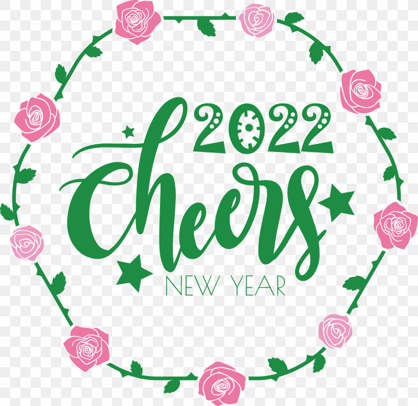 2022 Cheers 2022 Happy New Year Happy 2022 New Year, PNG, 3000x2914px, Floral Design, Geometry, Happiness, Human Body, Jewellery Download Free
