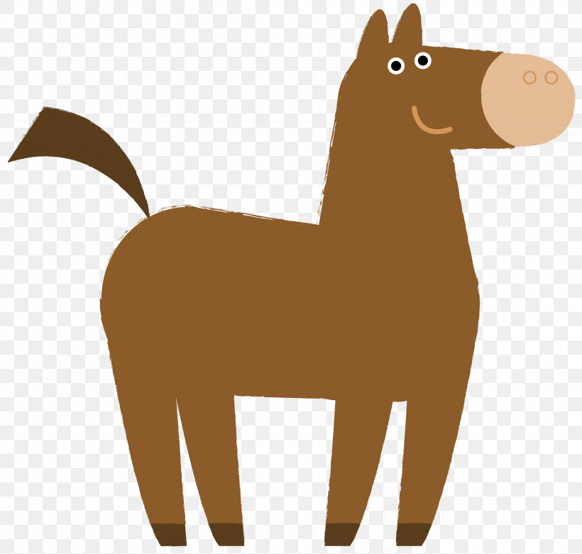 Cat Dog Camels Snout Character, PNG, 2912x2776px, Cartoon Horse, Camels, Cat, Character, Cute Horse Download Free