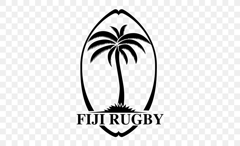 Fiji National Rugby Union Team Suva Rugby World Cup Fiji Rugby Union, PNG, 500x500px, Suva, Area, Arecales, Artwork, Black And White Download Free